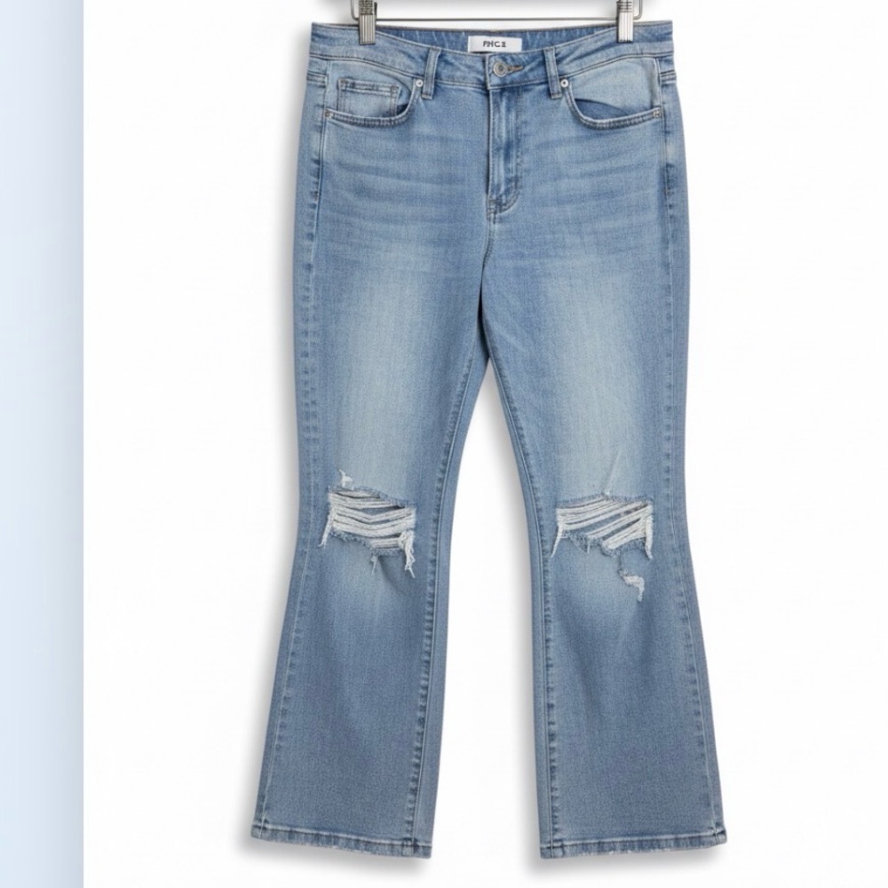 Mica Light Blue Flare Jeans